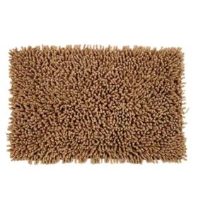 Pepperfry- Buy Beige Cotton 24 x 16 Inch Chevy Bath Mat by HomeFurry at Rs 89