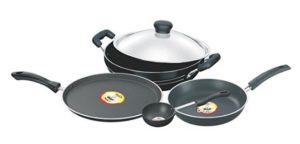 Pigeon Emarald Non-Stick Gift Set, 5 Pieces at rs.1,246