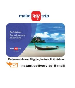 Snapdeal- Buy MakeMyTrip E-Gift Card