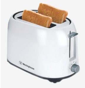 Westinghouse T02WPP-CT 750 W Pop-up Toaster (White)