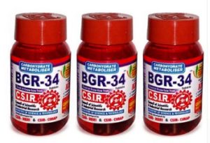 Aimil BGR-34 Tablets (Pack of 3)- Natural Blood Glucose Regulator