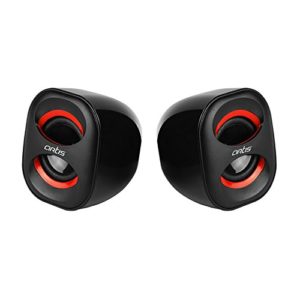 Amazon - Buy Artis Mini 2.0 USB Multimedia Speakers (Red) at Rs 304 only