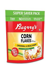 Amazon - Buy Bagrrys Corn Flakes, 800g (with Extra 80g) at Rs 170 only