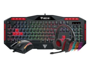 Amazon - Buy Gamdias Poseidon M1 Gaming Keyboard, Mouse and Headset Combo (Black and Red)  at Rs 2399