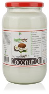Amazon - Buy Hathmic Raw Extra Virgin Coconut Oil (Cold Pressed) 1000 ml at Rs. 694