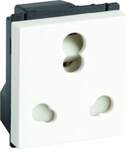 Amazon - Buy Havells Murano ACMKCXW163 6A16A 3 Pin Combined Shutter at Rs 146