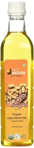 Amazon - Buy Pro Nature 100% Organic Groundnut Oil, 500ml  at Rs 110 only