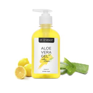Amazon - Buy ST. D'VENCE Aloe Vera & Lemon Gel (275 ml)  at Rs 134