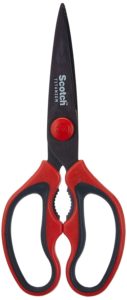 Amazon - Buy Scotch 8901361372220 8-inches Titanium Kitchen Scissor with Detachable Blades (Red) at Rs 364