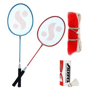 Amazon - Buy Silver's KIDS SIL-SM-JR-COMBO-6 Aluminum Badminton Set  at Rs 324