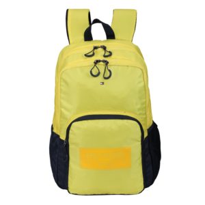 Amazon - Buy Tommy Hilfiger 22.82 Ltrs YellowNavy Laptop Backpack at Rs 674