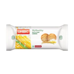 Amazon - Buy Unibic My Healthy Wow Rice and Corn Cookies, 75g (Pack of 3)  at Rs 63
