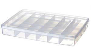 BMS Lifestyle Plastic Pill Box, Transparent at rs.94