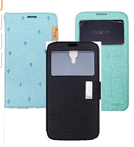 3 Pcs Rock Flip Covers for Samsung Galaxy Mega 6.3 - i9200 | Samsung Mega 6.3 Flip Covers | Mega 6.3 i9200 Rock Flip Covers | Leather Flip Covers Mega 6.3 i9200 Samsung 