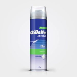 Flipkart - Buy Gillette Series Foam Sensitive Skin  (245 gm) at Rs 176 only