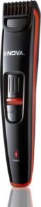 Flipkart - Buy Nova Prime Series NHT 1087 Turbo power Cordless Trimmer for Men  (Black) at Rs 749