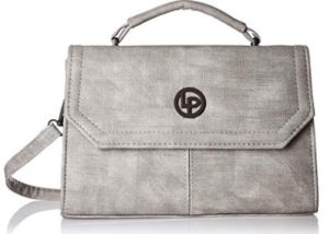 Lino Perros Men's Sling Bag (Grey) at rs.646