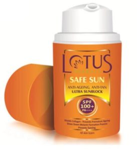 Lotus Herbals Anti Ageing Anti Tan Ultra Sunblock Cream 30ml