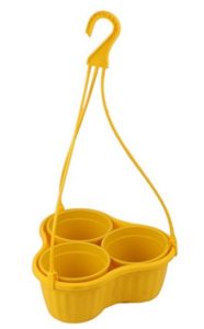 Malhotra Plastic Iris Hanging Basket Set (Yellow, Pack of 3 Sets) at rs.204