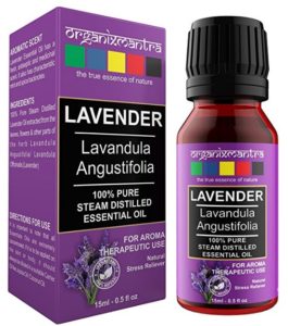 Organix Mantra Lavender Essential Oil Steam Distilled Natural, Pure And Organic (15Ml) at rs.184