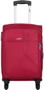 PaytmMall - Buy Safari Badge 4W 55 Red (Small Cabin Luggage) at Rs 2092