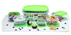 Princeware SF Package Container Set, 7-Pieces, Blue 