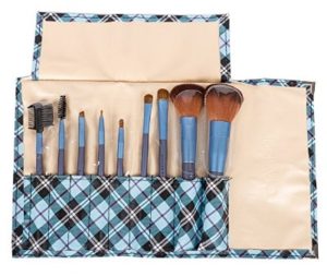 Puna Store® 9 Piece Makeup Brush Set (Blue) 