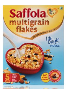  Saffola Multi-Grain Flakes Nutty Crunch