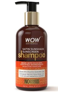 WOW Satin Sunshade Sunscreen Shampoo at rs.259