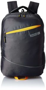 Amazon - Buy American Tourister 32 Ltrs Grey Laptop Backpack (AMT AERO Laptop BKPK 02-Grey) at Rs 1018