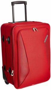 Amazon- Buy American Tourister Columbia Polyester 55 cms Red Softsided Carry-On at Rs 2117