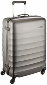 Amazon- Buy American Tourister Polyester 69 cms Gunmetal Hardsided Suitcase at Rs 3690