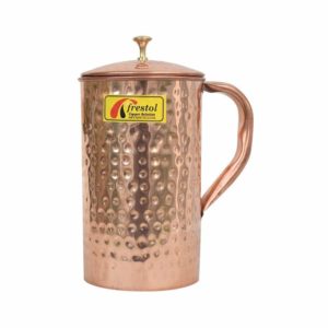 Amazon- Buy Frestol Copper Handmade Jug Serveware, Tableware Having Capacity 1700 ML at Rs 388