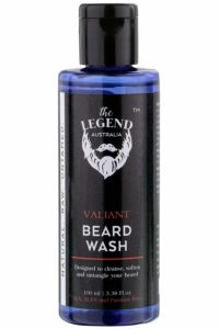 Amazon - Buy The Legend Valiant Beard Wash 100 ml - With Ginger Root Ext. & Pomegranate Juice at Rs. 125