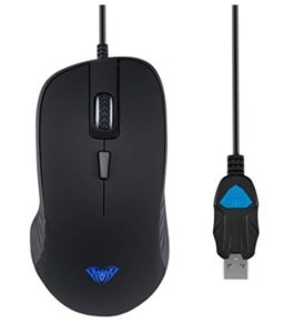 Aula Jagten SI-9003 Optical Mouse (Black) at rs.399
