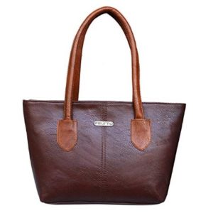 Fristo Women's Handbag (FRB-068, Brown and Tan) at rs.300
