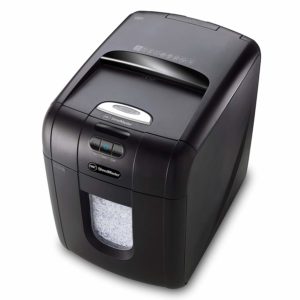 GBC AUTO 130M Auto Feed Paper Credit Card Micro Cut Shredder with Automatic Feed