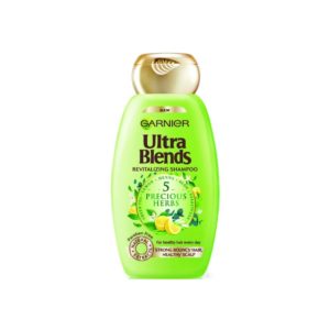 Garnier Ultra Blends 5 Precious Herbs Shampoo, 340ml 