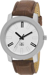 Gesture 201-Silver Bare Basic Modish Watch - For Men