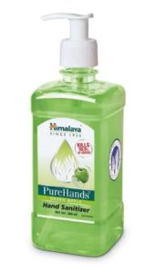 Himalaya Purehands Green Apple Hand Sanitizer 500Ml at rs.119