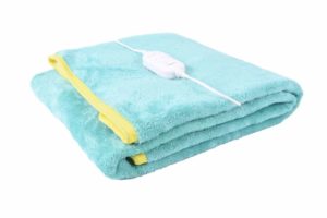 Home Elite Solid Single Electric Blanket - Green 