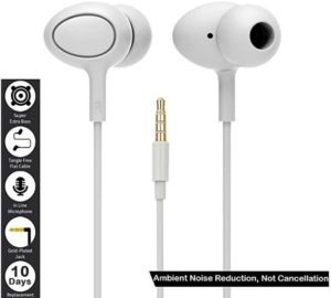 Marley Hudson Noise Cancelling in Ear Headphones at rs.99