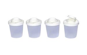 Signoraware Medium Spice Shaker Set, 90ml, Set of 4, White at rs.145