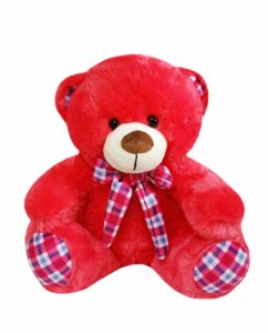 Soft Buddies Smart Bear, Red 