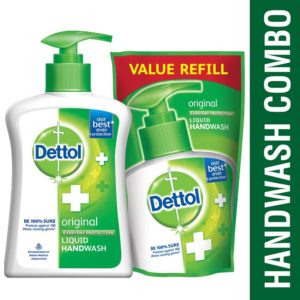 (Steal) Amazon Pantry - Buy Dettol Original Liquid Handwash - 200 ml with Free Liquid Handwash - 175 ml (Any Variant) at Rs. 49