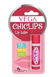 Vega VLB-01 Chic Lips Lip Balm, Strawberry at rs.86