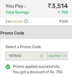 yatra ann code