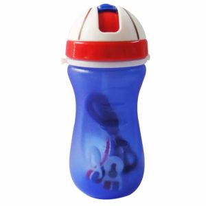 Amazon - Buy Rikang Basketball Straw Bottle (Blue) at Rs 86 only