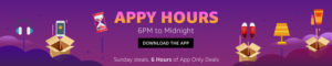 Amazon Appy Hours - Get Selected Products at Big Discount till Midnight (App Only)