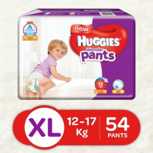 Amazon - Buy Huggies Wonder Pants Extra Large Size Diapers (54 Count) at Rs. 439